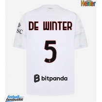 AC Milan Koni De Winter #5 Bortedrakt 2026-27 Kortermet